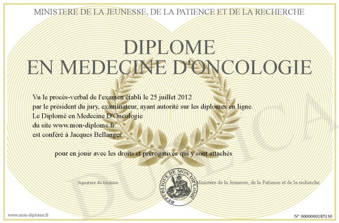 diplome universitaire oncologie